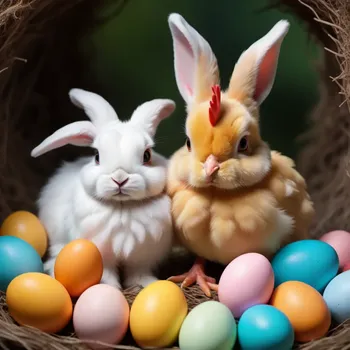 00000-Photo_of_a_ultra_realistic_cute_fluffy_rabbit_and_a_chicken_sitting_together_in_a_nest_and_cuddle_each_other.surrounded_by_c.webp