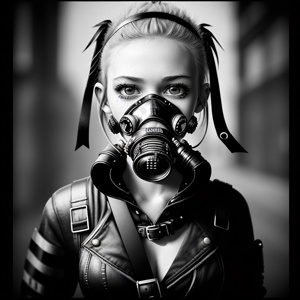 Gasmask-Woman