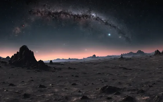 00002-Dry_Landscape_from_a_extrasolar_planet_in_the_evening_after_sunset_with_a_Anthracite_1.5_starry_sky_and_some_nebulas.Since_fi.webp