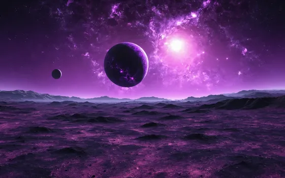 00034-A_vast_dry_black_landscape_of_an_extrasolar_planet.purple_1.5_starry_sky.Since_fiction_scene.webp
