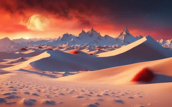 00076-landscape_of_an_very_cold_and_dry_ice_desert_with_snow_dunes_and_gold_mountains.just_after_sunset_with_a_golden_starry_sky.Ne.webp