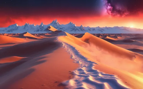 00077-landscape_of_an_very_cold_and_dry_ice_desert_with_snow_dunes_and_golden_mountains.just_after_sunset_with_a_golden_starry_sky.webp