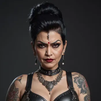 00040-Portrait_photo_of_a_beautiful_angry_looking_mad_fat_Indian_50_year_old_woman_black_Pompadour_hairstyle_Unconventional.webp